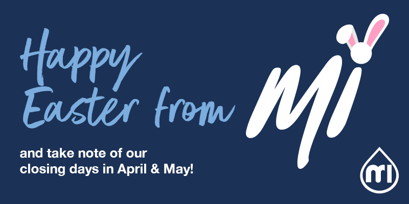 Easter & May closures