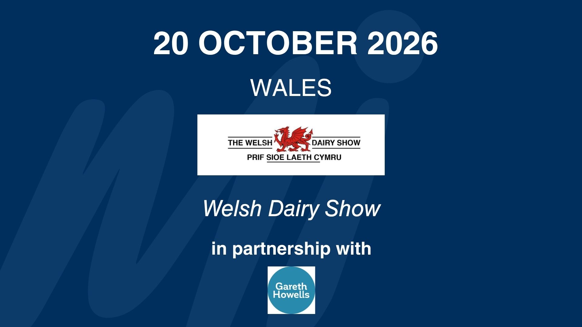 Welsh Dairy Show