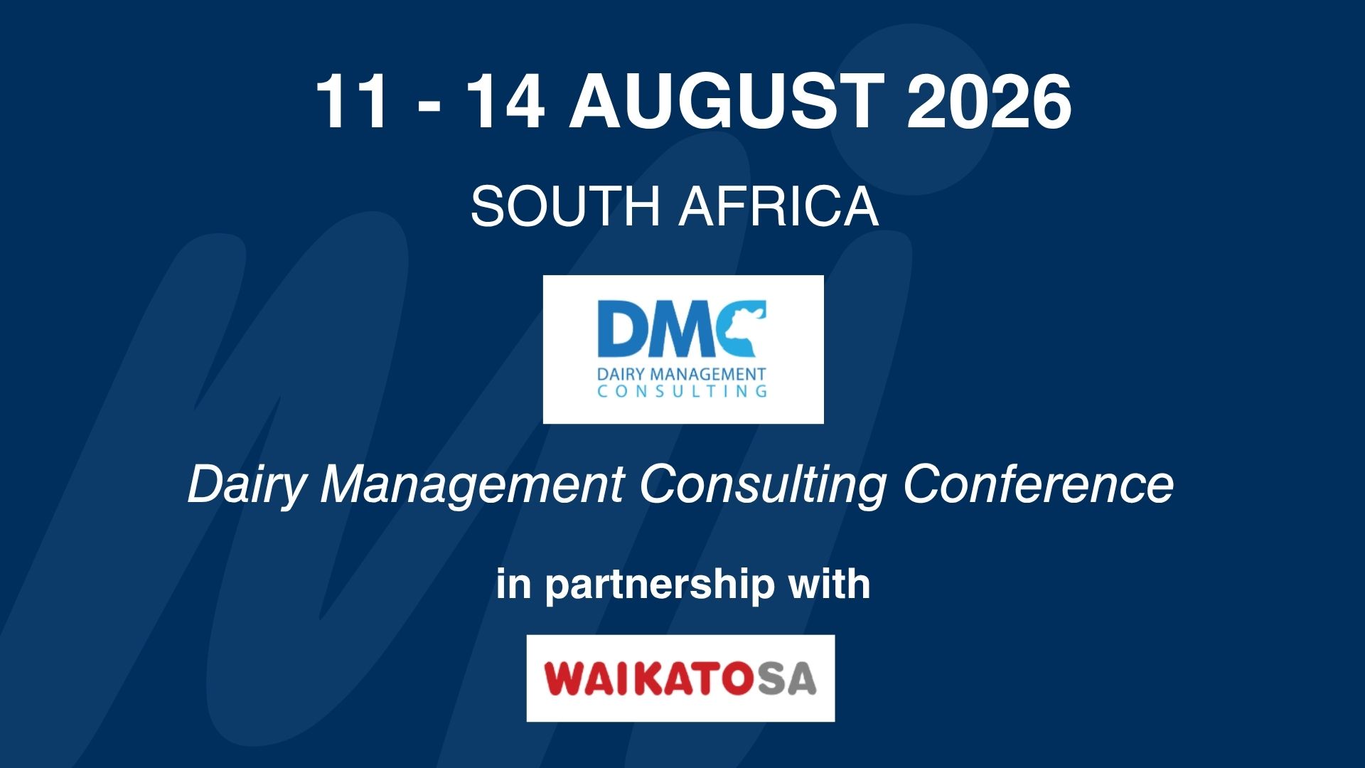Dairy Management Consulting Conference